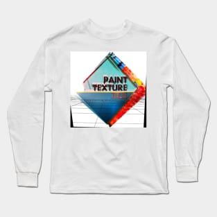 Paint Texture Tile Long Sleeve T-Shirt